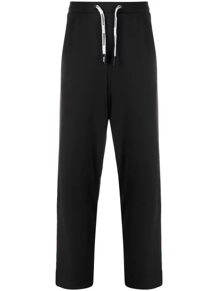 Pantaloni de trening Duoltd cu dungi negru