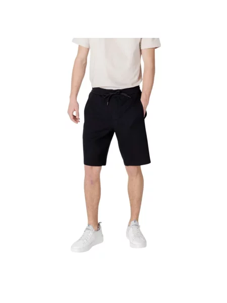 Sportowe Szorty Bermuda Armani Exchange czarne