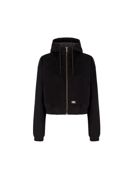 DICKIES Geacă de primăvară-toamnă CORDUROY' negru