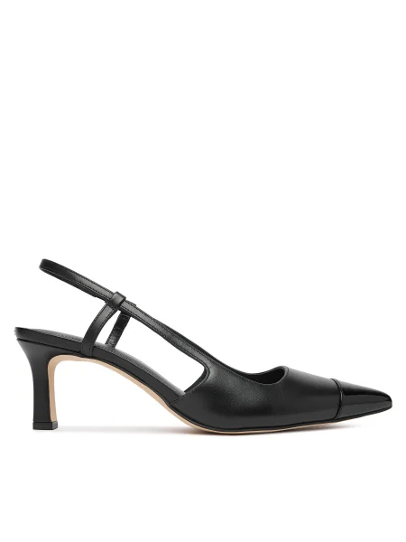 Körömcipők MICHAEL Michael Kors Alora Toe Cao Mid Sling fekete