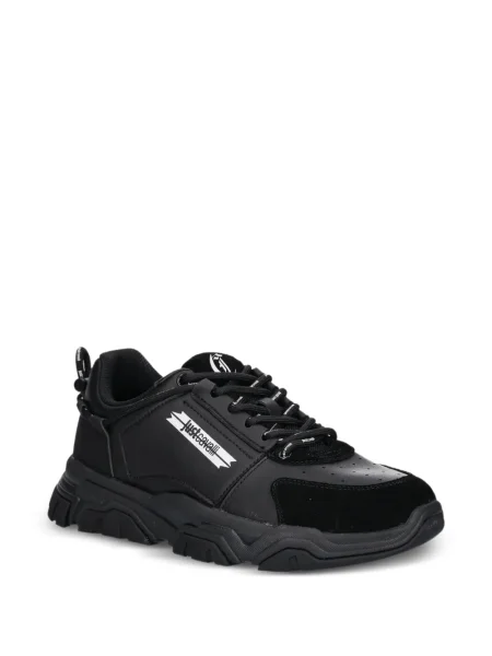 Sneakerși Just Cavalli chunky negru