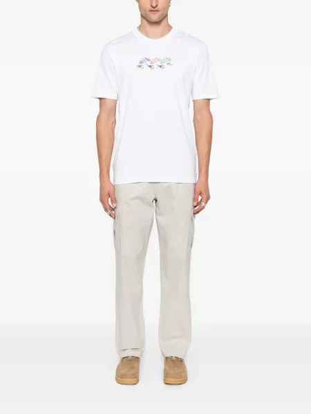 Tricou Adidas cu imagine alb