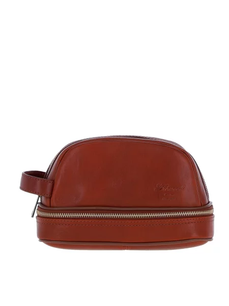 Кожаная сумка Ashwood Leather коричневая