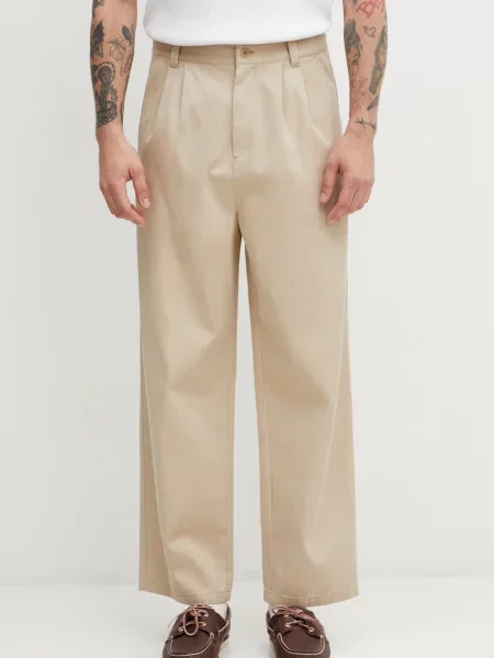 A.P.C. Ricky pantaloni din bărbați bej