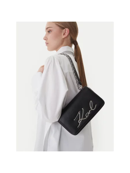 Torebka Karl Lagerfeld K/Signature czarna