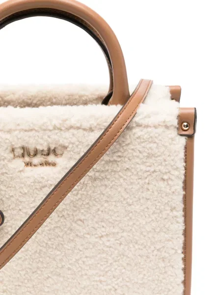 Báránybőr shopper táska Liu Jo autogrammal