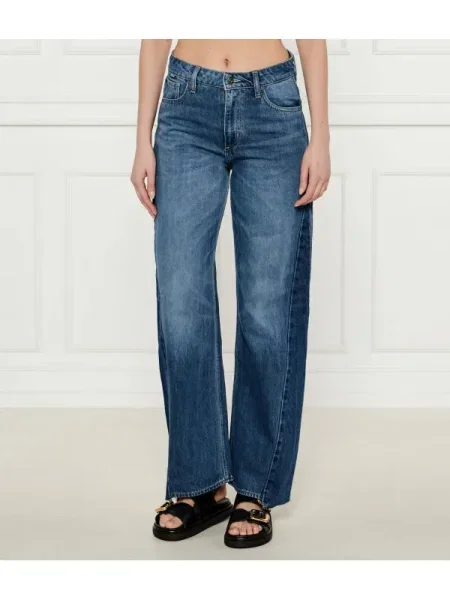 BOSS BLACK Blugi CROSSROAD SUPER | Boyfriend fit negru