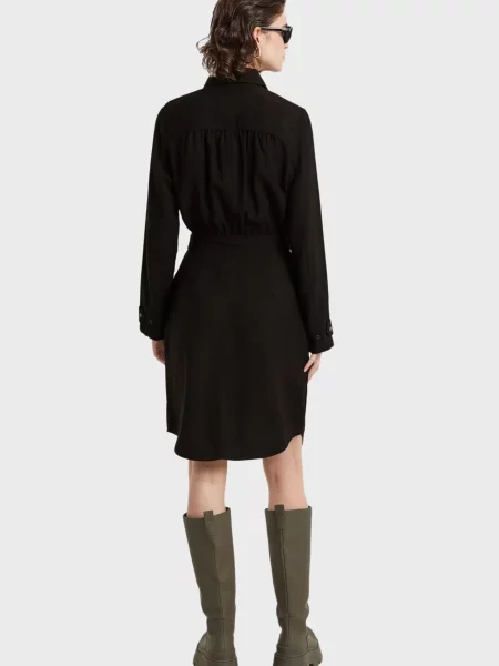 Джинсова сукня G-star Raw чорна