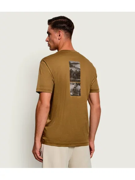 BOSS GREEN Tricou TS_PS Grx | Boss Green x Porsche verde