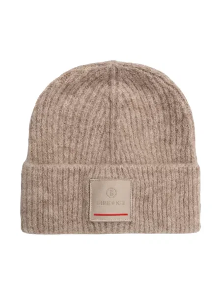 BOGNER Fire+Ice czapka beanie z wełną TUANA beżowa