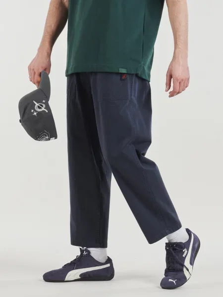 Pantaloni Gramicci conici albastru