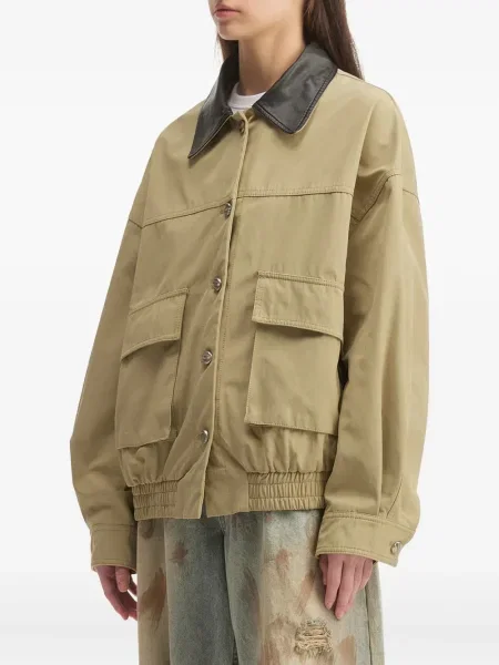 Kołnierzykowy kurtka Tout A Coup brązowa