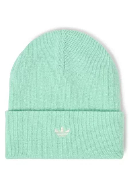 Adidas Originals Czapka damska Kobiety Sztuczne włókno jednolity S/M zielony