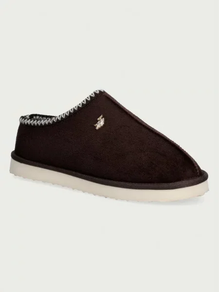 U.S. Polo Assn. Pantofle hnědé