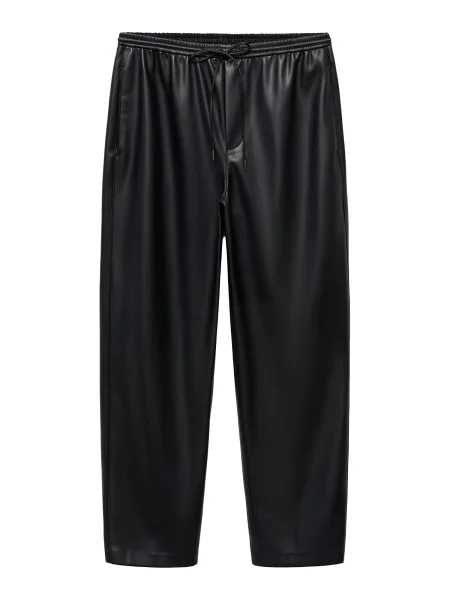 MANGO Pantaloni APPLE' negru