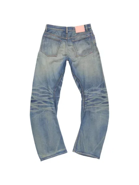 Blugi cu picior larg Acne Studios albastru