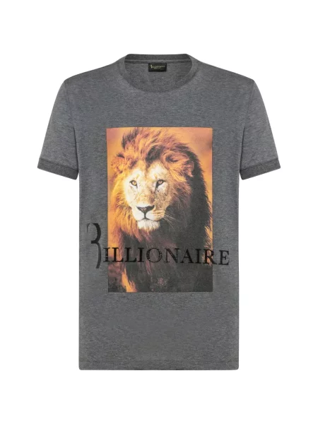 Tricou Billionaire cu imagine gri