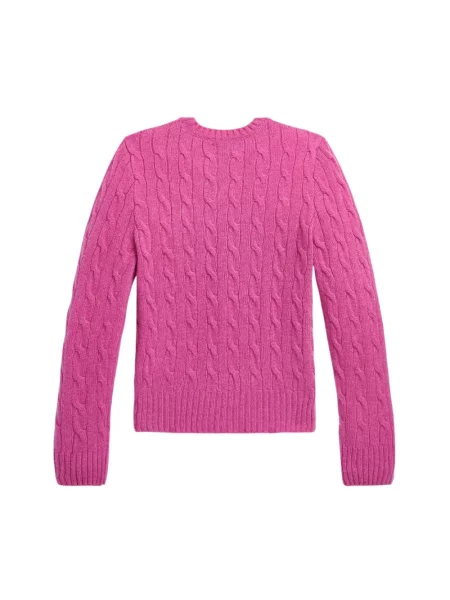 Sweter Polo Ralph Lauren wełniany różowy