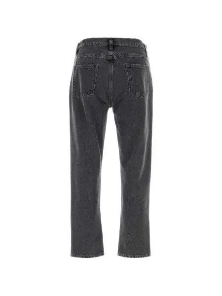 Jeansy straight leg Jil Sander szare