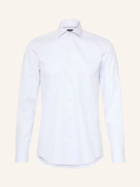 Boss Koszula Hank Slim Fit weiss biała