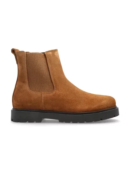 Sztyblety Birkenstock skórzane brązowe