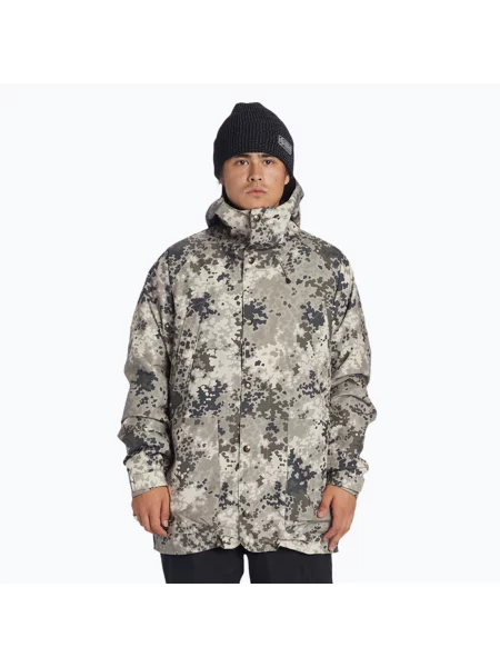 Kurtka snowboardowa DC Tundra fractal szara