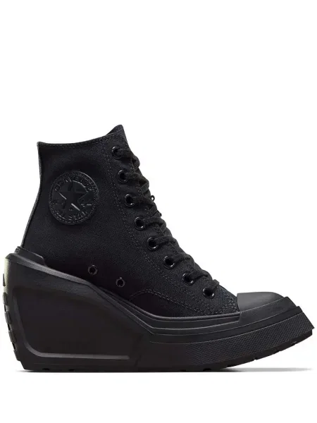 Kožne trčanje tenisice Converse Chuck Taylor All Star s platformom bijela