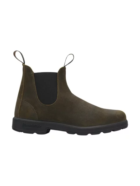 Sztyblety Blundstone skórzane zielone