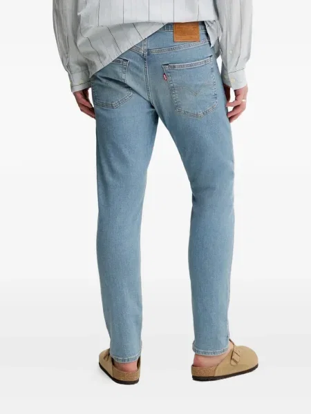 Blugi evazați Levi's® din piele de căprioară albastru