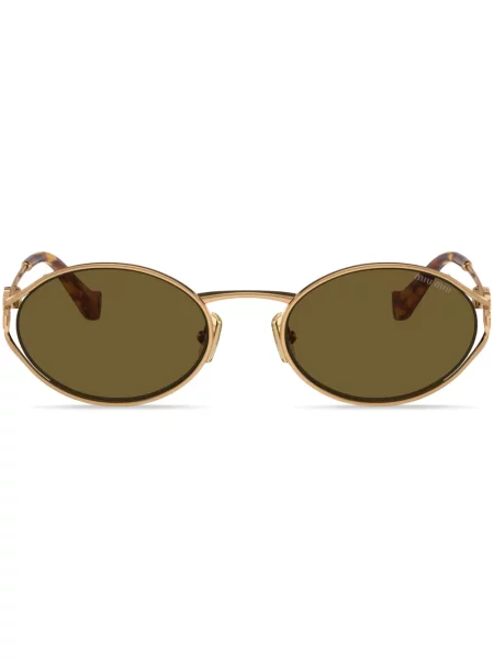 Ochelari de soare Miu Miu Eyewear auriu