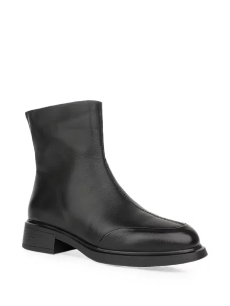Cizme scurte Linda Baumann din piele negru
