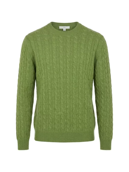 Pulover Malo din cașmir verde