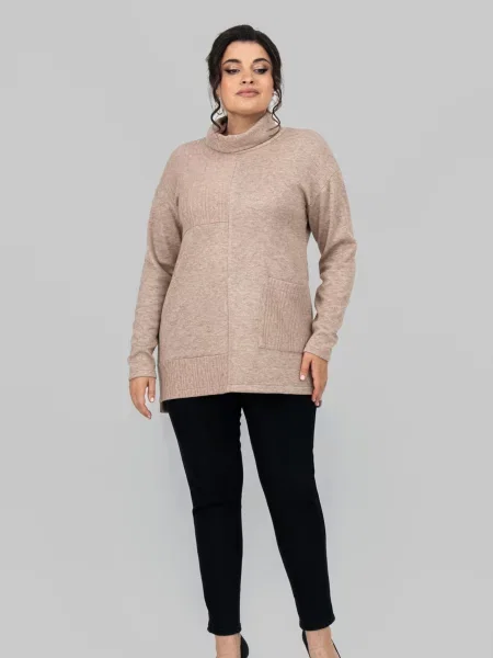 Лляна Туніка All Posa світло-коричневий коричнева