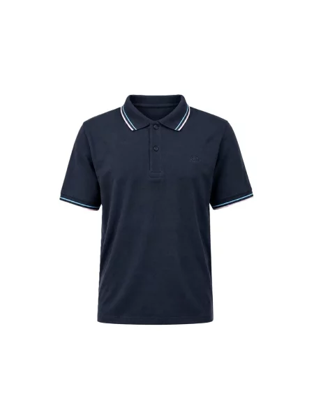 Tricou polo Lotto albastru