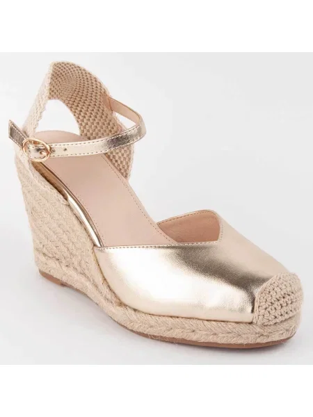 Pantofi Montevita auriu