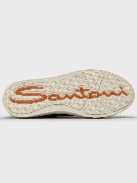 Кеды Santoni синие