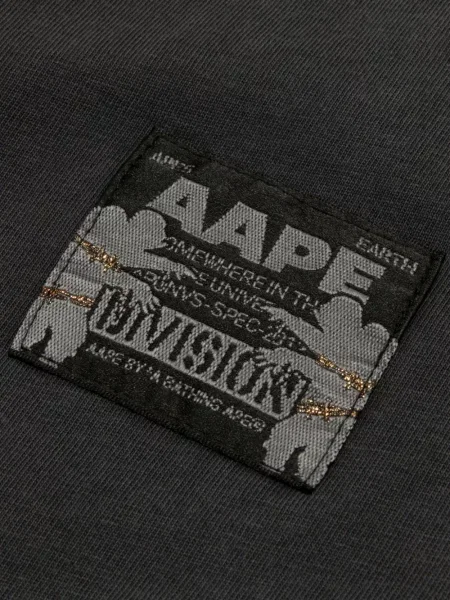 Tricou Aape By A Bathing Ape cu imagine gri