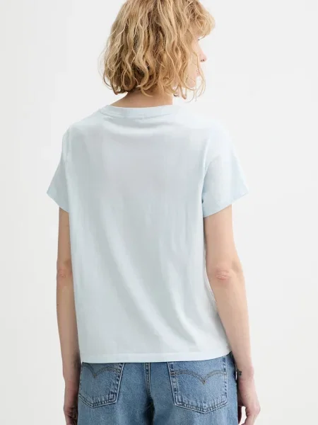 Tričko Levi's T2 PERFECT V LSE HOUSEMARK modré