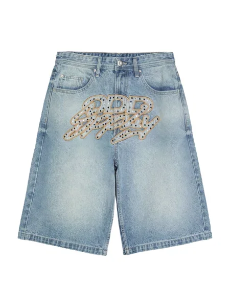 Bershka Jeans denim / ombră / argintiu albastru