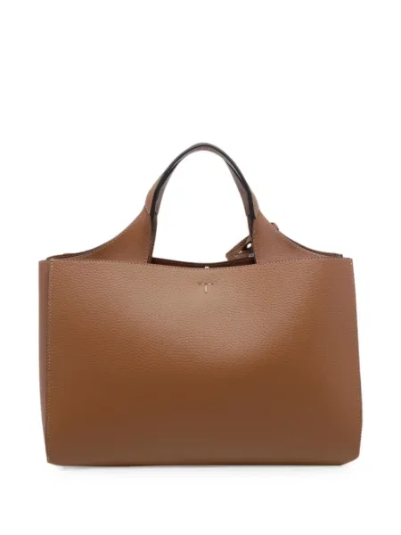 Pandantiv Tod's din piele cu autograf maro