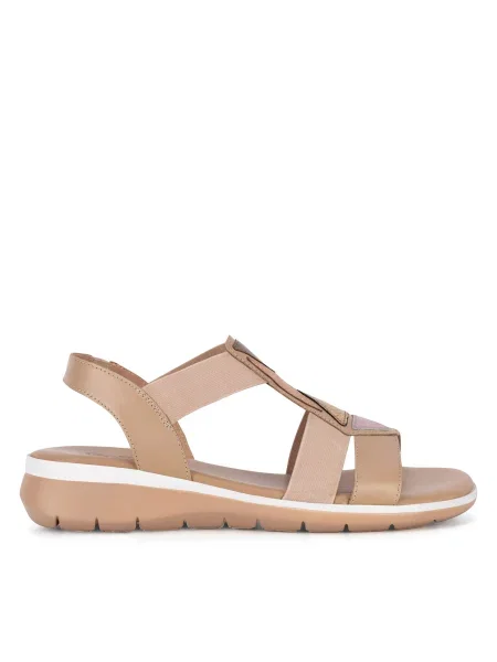 Босоножки Go Soft без косточек бежевые