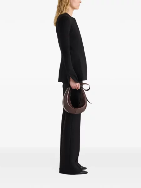 Δερμάτινη τσάντα Proenza Schouler καφέ