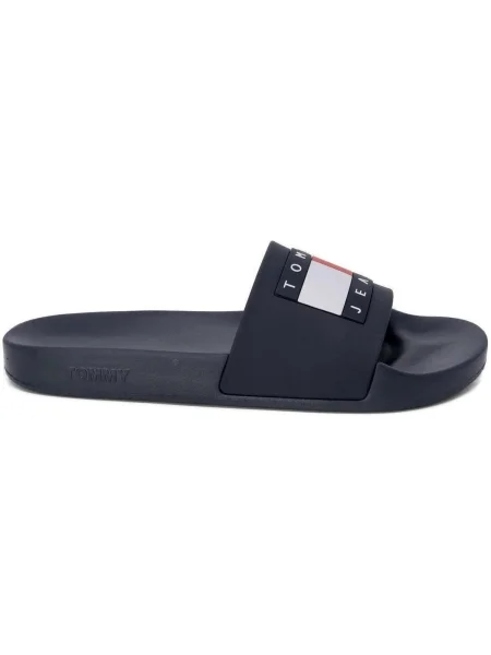 Tommy Jeans Papucs Pool Slide Ess Fekete kék