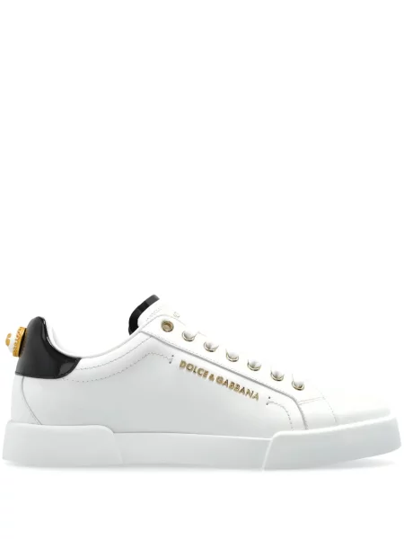 Sneakerși Dolce & Gabbana Portofino alb