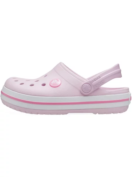 Crocs Otvorene cipele svijetloljubičasta / roza / bijela ružičasta
