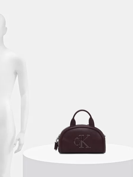 Calvin Klein Válltáska BOLD bordó
