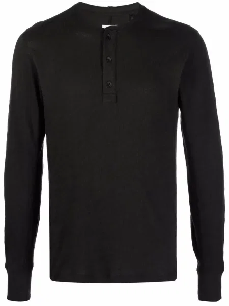Długa koszulka Rag & Bone czarna