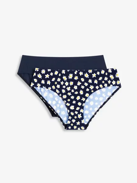 Figi bikini 2 pary niebieskie