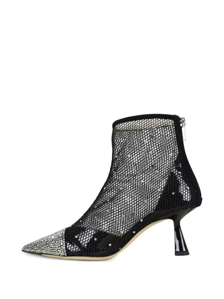 Botine Jimmy Choo plasă alb
