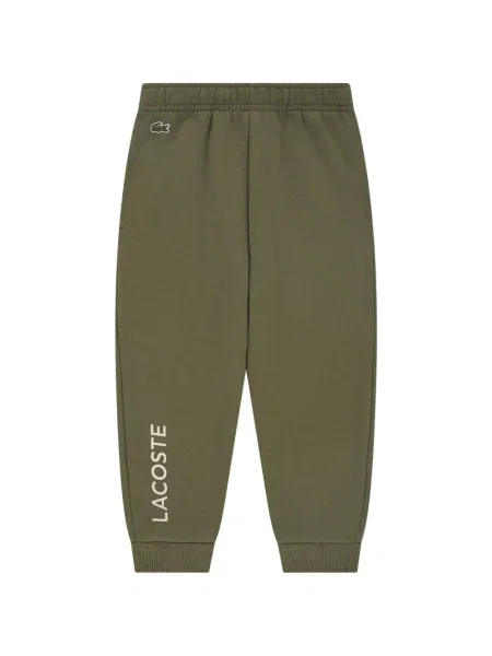 Spodnie dziecięce Lacoste zielone